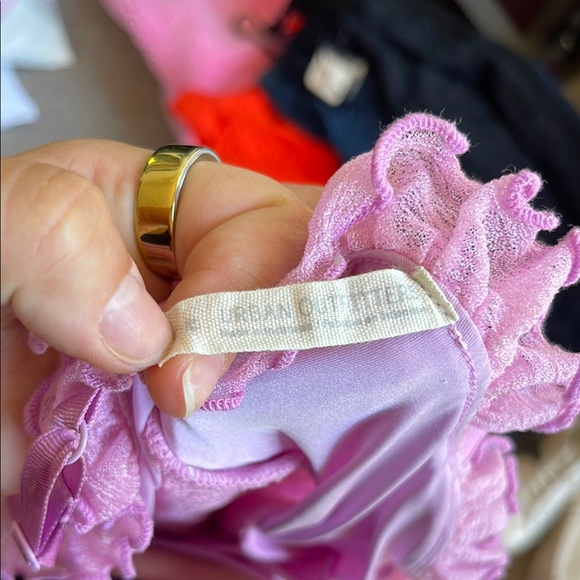 Pink Ruffled Maxi Dress - Picture 8 of 9